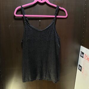 Torrid Black Lace Camisole Top